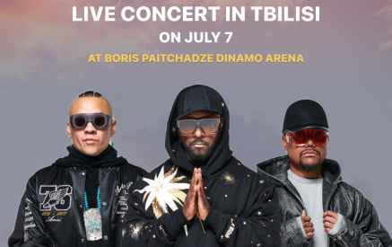 EventHub․am − официальный представитель по продаже билетов на концерт всемирно известной группы Black Eyed Peas в Тбилиси