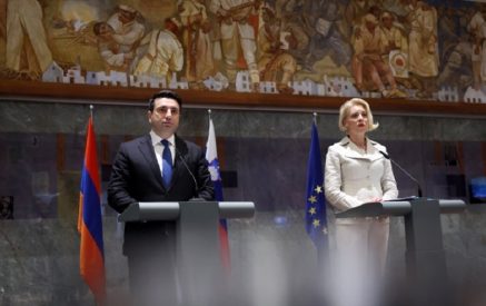 В рамках визита состоялись двусторонние встречи с Президентом, Председателем НС, вице-премьером и другими официальными лицами Словении