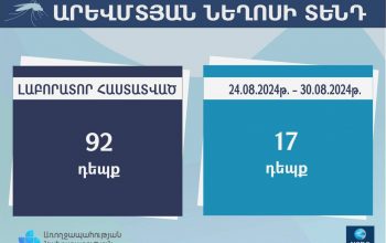 За 6 дней было подтверждено 17 случаев заражения лихорадкой Западного Нила