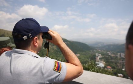 В Джермуке я ознакомился с ситуацией на армяно-азербайджанской границе. Ален Симонян