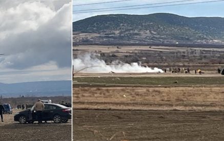 В Турции потерпел крушение военный вертолет