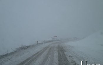 В Арагацкой области бушует метель. В городах Иджеван, Ноемберян и Берд наблюдается туман