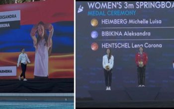 Армянский флаг вновь развевался в Турции: на чемпионате Европы по прыжкам в воду Александра Бибикина завоевала серебряную медаль