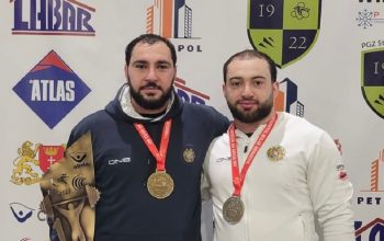 Давид Ованнисян и Рафик Арутюнян завоевали золотую и серебряную медали на международном турнире
