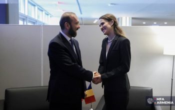 Арарат Мирзоян и Оана-Сильвия Цою обменялись мнениями о перспективах углубления партнерства между Арменией и ЕС