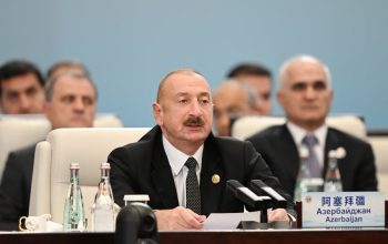 «Зангезурский коридор вскоре станет еще одним важным участком Среднего коридора, а также направления «Север-Юг»». Алиев