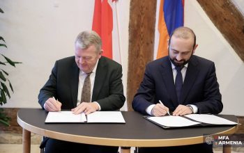 Арарат Мирзоян и Ларс Лёкке Расмуссен подписали Меморандум о взаимопонимании между Министерством иностранных дел Республики Армения и Министерством иностранных дел Королевства Дания