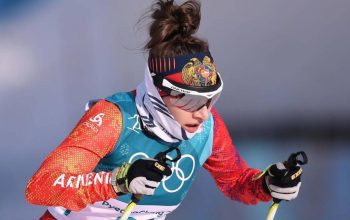 Представительница сборной Армении Катя Галстян стартовала во второй раз
