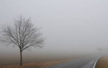 В горном перевале Мегри наблюдается туман, видимость — 80-100 метров