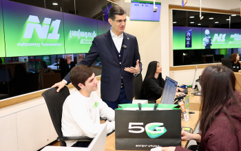 Руководство Ucom отмечает Международный день клиентов вместе с абонентами