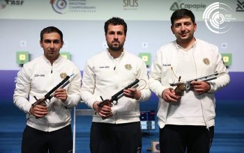 4 золота, 8 серебряных и 1 бронзовая медаль: результаты сборной Армении по стрельбе на проходящем в Ереване чемпионате Европы