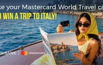 Юнибанк разыграет поездку в Италию среди новых держателей карт Mastercard World «Travel»
